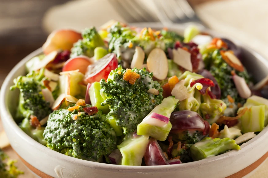 Bowl of cruciferous vegetables